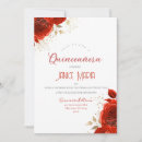 Search for red rose invitations Gold
