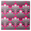Search for pink art deco tiles Vintage