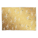 Search for music notes pillowcases White