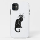 Search for animal silhouette iphone cases Black cat