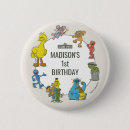 Search for big bird badges Oscar cookie monster