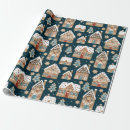 Search for gingerbread house wrapping paper Cute