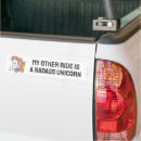 Search for unicorns bumper stickers Cute