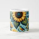 Search for birds and flowers mugs Yellow