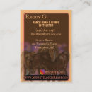 Search for ranch business cards Horseback riding