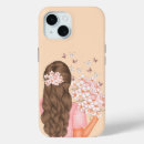 Search for cute flowers cases Monogrammed