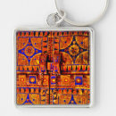 Search for door key rings Blue