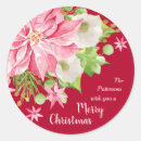 Search for watercolor poinsettia stickers Greenery