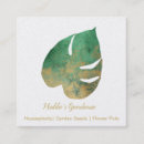 Search for leaf business cards Tropical