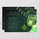 Search for clover wedding invitations Irish