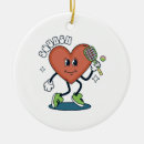 Search for tennis racket on a christmas tree decorations Court