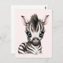 Search for cute baby zebra postcards Zoo animals