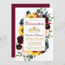 Search for burgundy quinceanera invitations 15th birthday