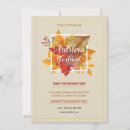 Search for fall event invitations Autumn