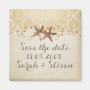 Search for romantic beach magnets Starfish