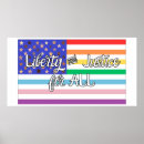 Search for liberty and justice for all posters America