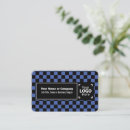 Search for gingham check pattern business cards Boss