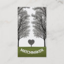 Search for matchmaker business cards Heart