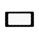 Search for blank black labels Elegant