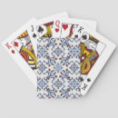 Search for damask playing cards Flower