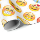 Search for emoji wrapping paper Cute