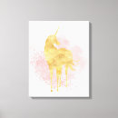 Search for pink unicorn canvas prints Cute
