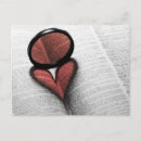 Search for love reading postcards Heart