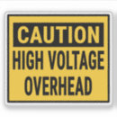 Search for danger stickers Electricity