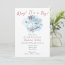 Search for typography baby boy shower invitations Whimsical
