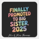 Search for big sister to be stickers Pink hearts