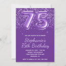 Search for 75 birthday invitations Feminine