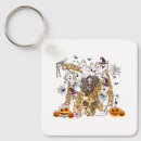 Search for evil skull key rings Pumpkin