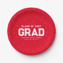 Search for graduation party plates Simple