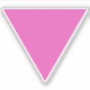 Search for pride triangle stickers Pink