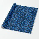 Search for blue cheetah wrapping paper Modern