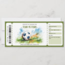 Search for soccer game invitations Voucher
