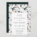 Search for teal and orange wedding invitations Simple