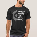 Search for measurement tshirts Pun