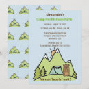 Search for camp out birthday invitations Mountains