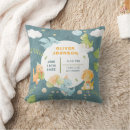 Search for cute green dinosaur cushions Baby boy