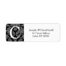 Search for initial c return address labels Monograms