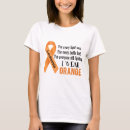 Search for orange ribbon tshirts Wear