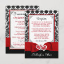 Search for double heart invitations Red