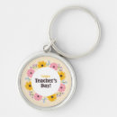 Search for teacher key rings Flowers