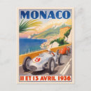 Search for vintage grand prix postcards Monte carlo
