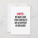 Search for contract cards Lawyer