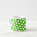 Search for green polka dot mugs White
