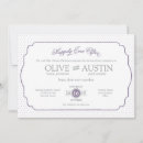 Search for fairy tale wedding invitations Classic