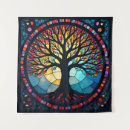 Search for tree of life tapestries Pattern