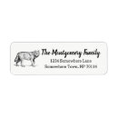Search for wilderness animal return address labels Animals